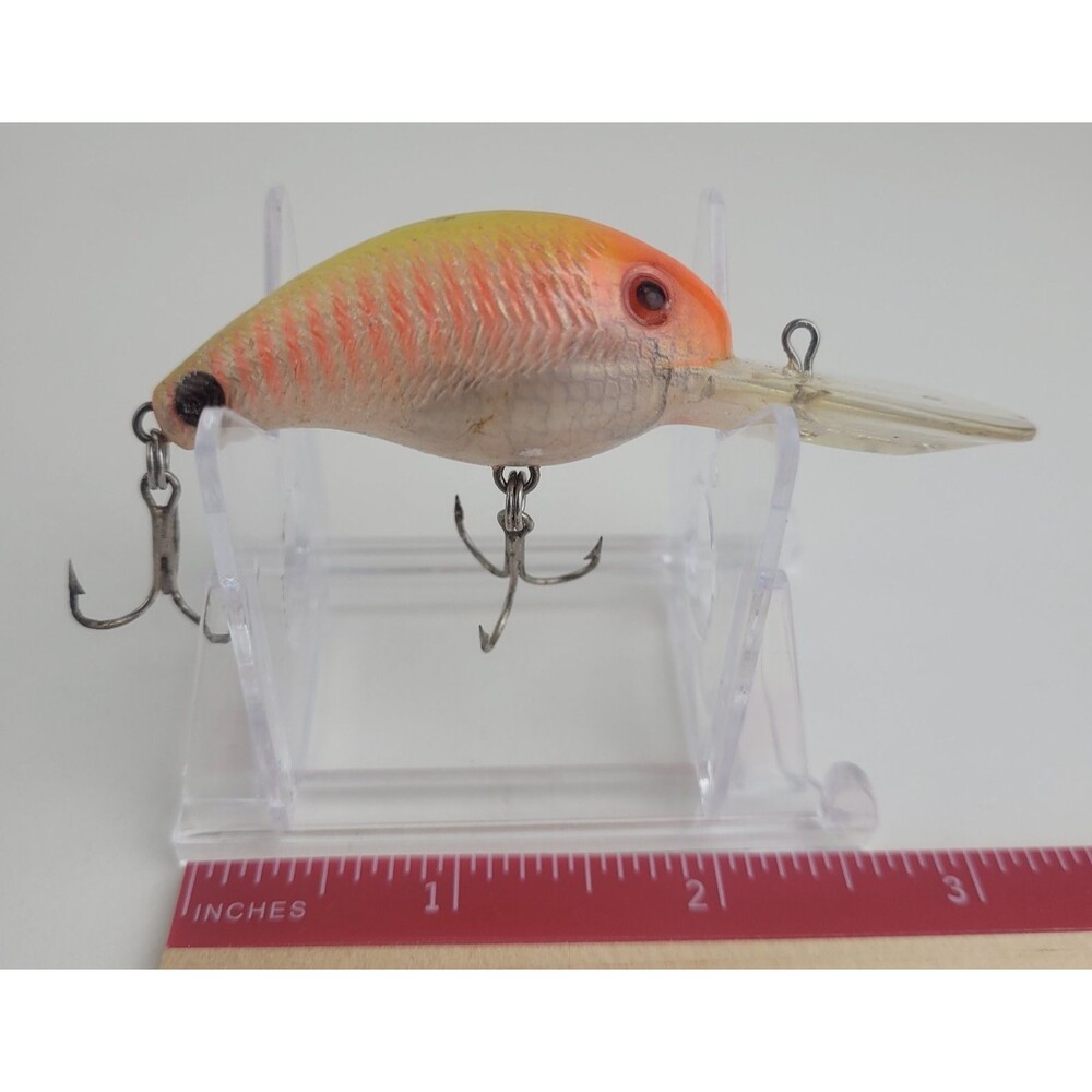 Cotton Cordell Deep Big-O Crankbait Yellow/Orange/Pink